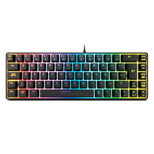 Teclado Gaming Krom Kalista Mini RGB...
