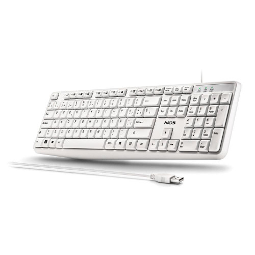 Teclado NGS QWERTY USB-A con Cable...
