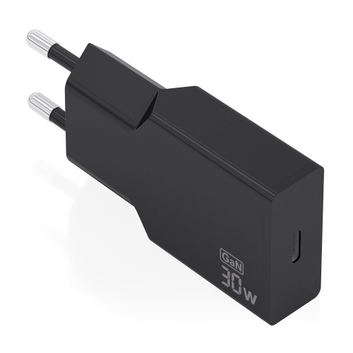 Cargador de Pared AISENS Slim GaN 30W...