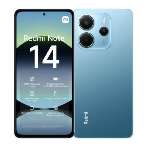 Smartphone XIAOMI Redmi Note 14 6.67"...