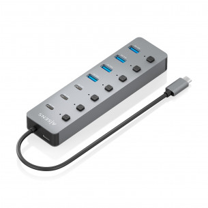 Hub Aisens USB-C 3.2 a 4...