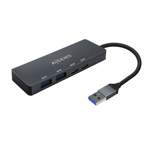 Hub AISENS USB-A 3.0 a 2xUSB-A 3.0 y...