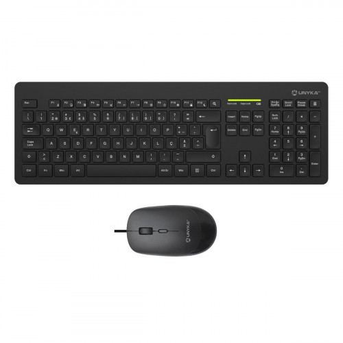 Kit Teclado + Ratón Unyka Slim...