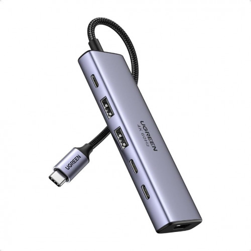 Hub Ugreen 6 en 1 2xUSB-A 1xHDMI 4K...