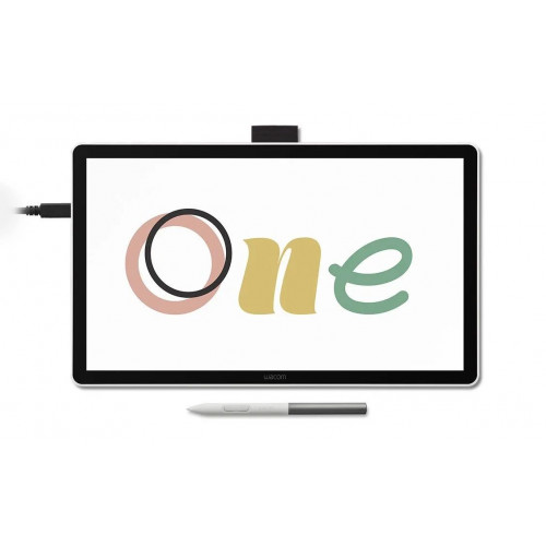 Tableta Wacom One 14" FHD USB-C Lápiz...
