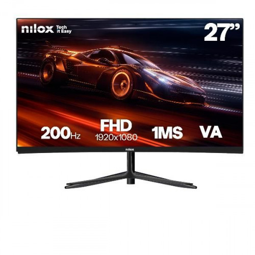 Monitor Nilox 27" 200Hz 1ms VA FHD DP...