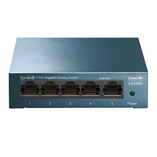Switch TP-Link 5xRJ45 GbE Azul (LS105G)
