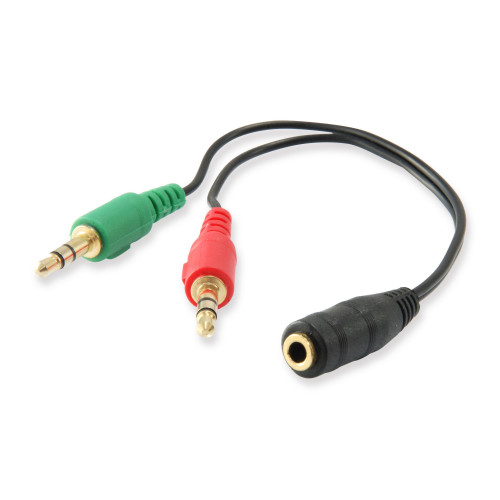 Cable EQUIP Audio 2x3.5mm/M a 3.5mm/H...