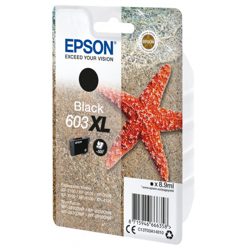 Tinta Epson 603XL Negro 8.9ml...