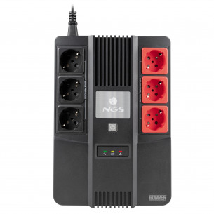 SAI NGS 600VA 350W 6xSchuko...