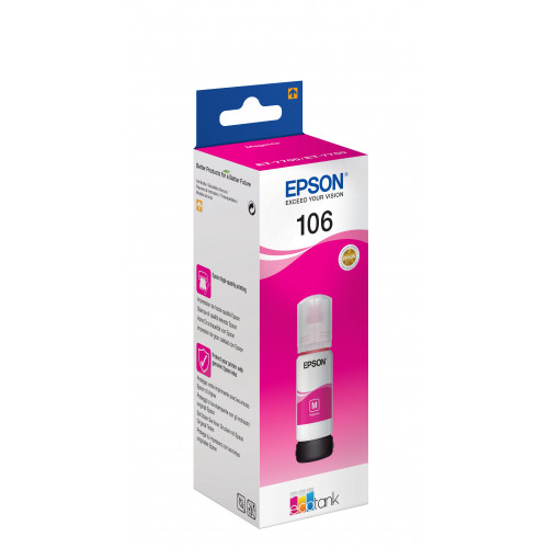 Tinta Epson EcoTank 106 Magenta 70ml...