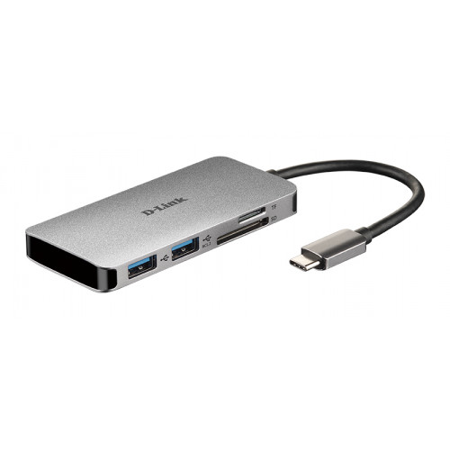 Hub D-Link USB-C a 2xUSB-A/USB-C...