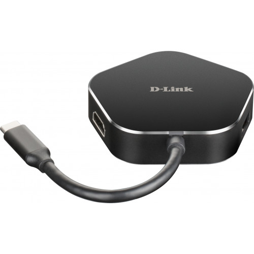 Hub D-Link USB-C a HDMI USB-C 3xUSB...