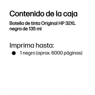 Botella de Tinta HP 32XL... 2