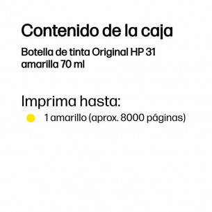 Botella de Tinta HP 31... 2