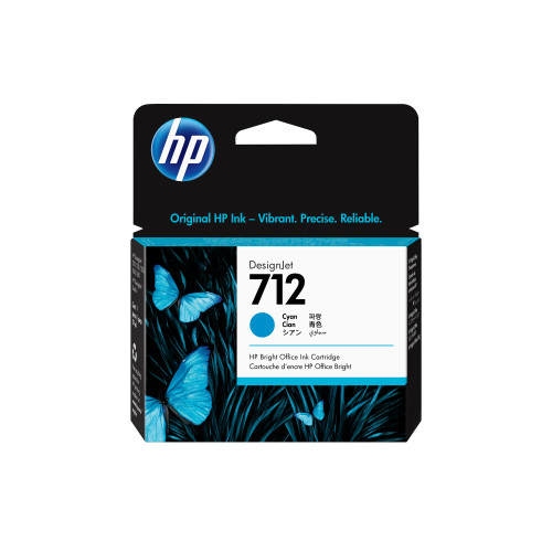 Tinta HP DesignJet 712 Cian 27ml...