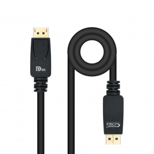 Nanocable DP/M a DP/M 3m Negro