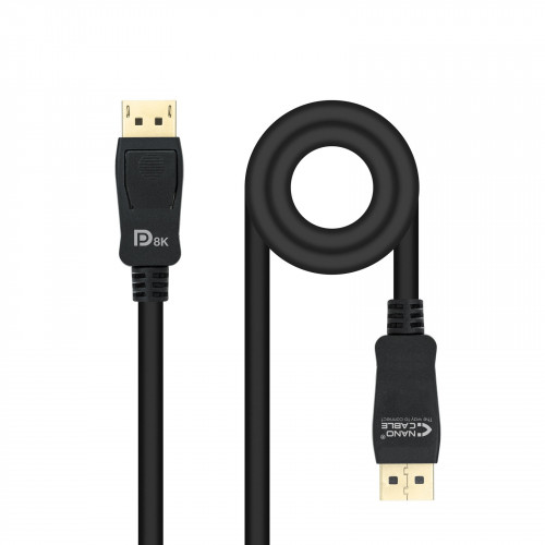 Nanocable DP/M a DP/M 2m Negro