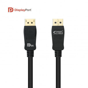 Nanocable DP/M a DP/M 2m Negro 2