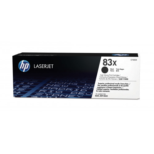 Toner HP LaserJet Pro 83X Negro 2200...