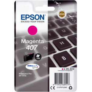 Tinta Epson 407 Magenta...