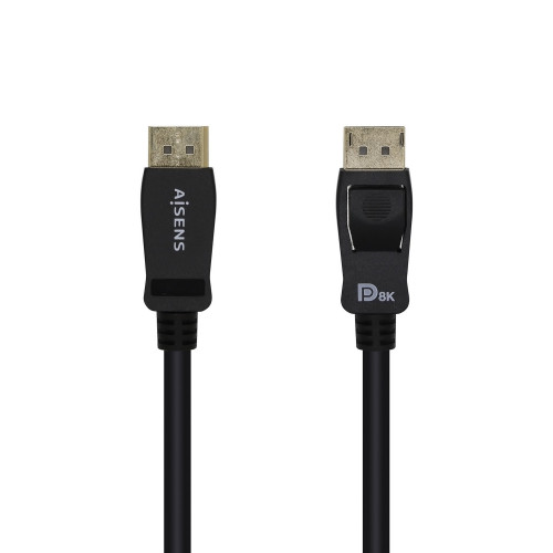 Cable AISENS DP/M a DP/M 1m Negro...