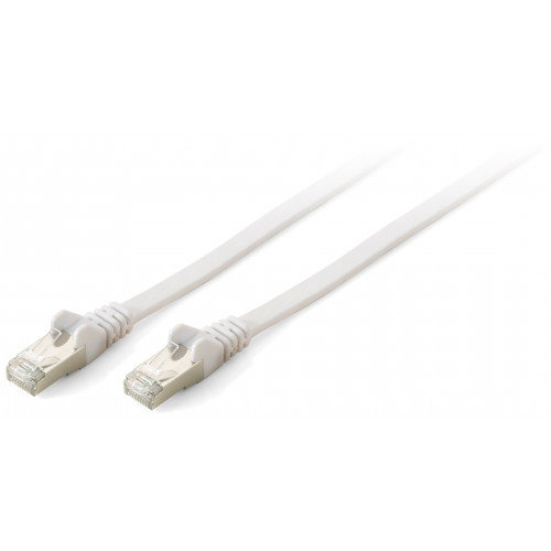 Latiguillo EQUIP Cat.6a S/FTP 1m Blanco