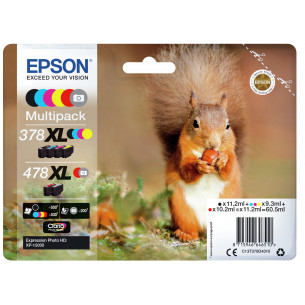 Tinta Epson 478XL Pack 6...