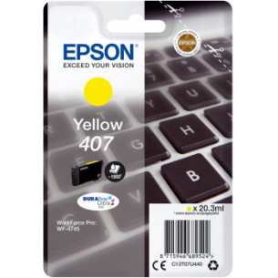 Tinta Epson 407 Amarillo...