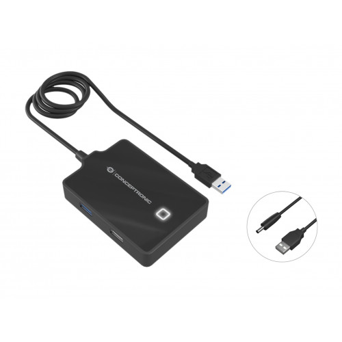 Hub CONCEPTRONIC USB-A 3.0 a 3xUSB...