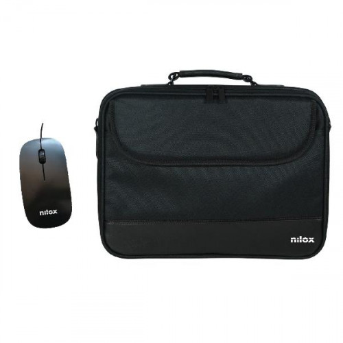 Maletín + Ratón NILOX 15.4"-16" Negro...