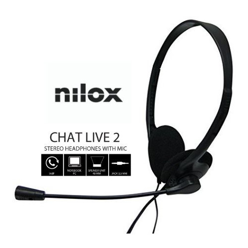 Auriculares con Micrófono NILOX 3.5mm...