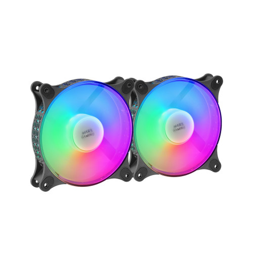 Ventilador Mars Gaming 120mm FRGB Kit...