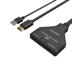 Cable AISENS 2xHDMI/H a... 2