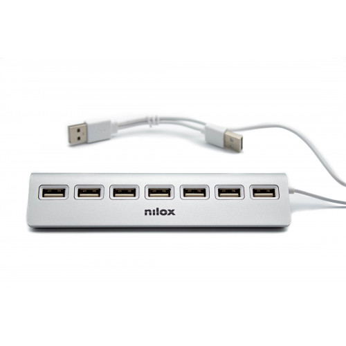 Hub NILOX USB 2.0 a 7xUSB 2.0...