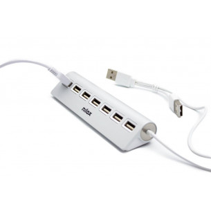 Hub NILOX USB 2.0 a 7xUSB... 2