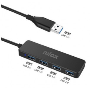 Hub NILOX USB-A 3.0 a...