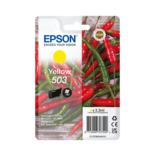 Tinta Epson 503 Amarillo 3.3ml...