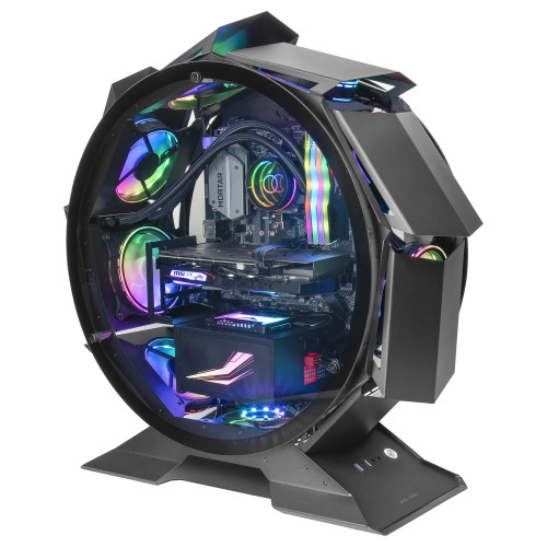Caja Circular Mars Gaming mATX...