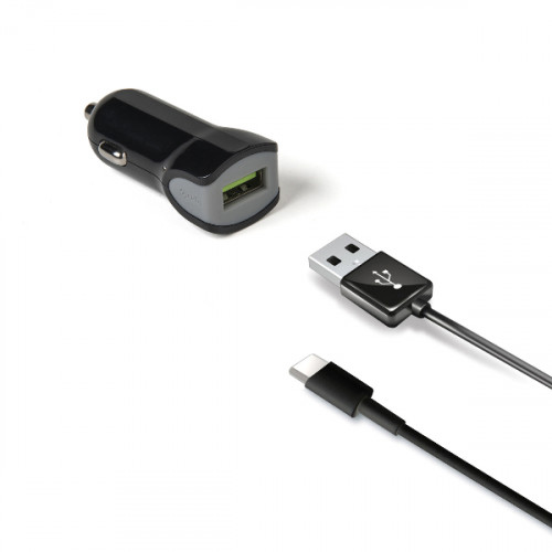 Cargador de Coche CELLY 1xUSB-A Cable...