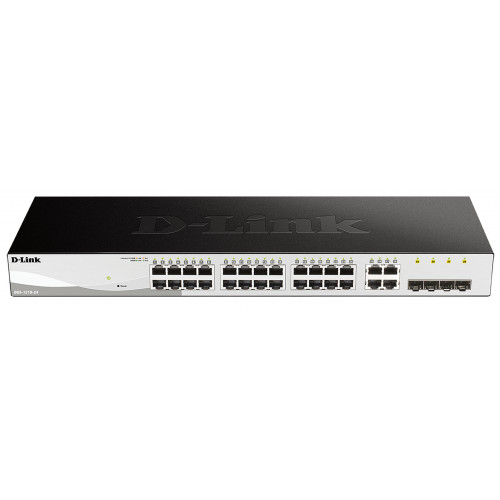Switch D-Link 20xRJ45 GbE 4xSFP Rack...