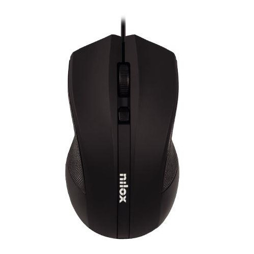 Ratón NILOX Óptico USB-A 1000dpi...