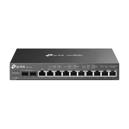 Router TP-Link VLAN 2xSFP PoE Negro...