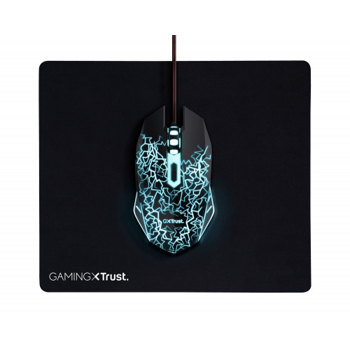 Pack Gaming Trust Ratón + Alfombrilla...