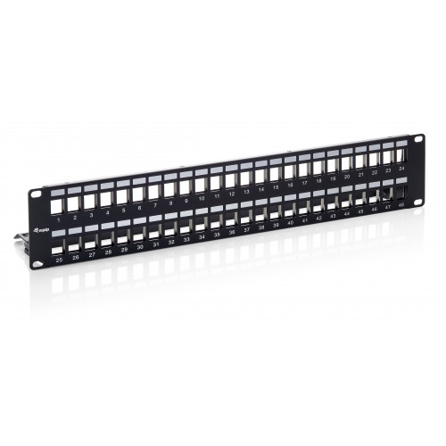 Patch Panel EQUIP vacío Cat6 48p 2U...
