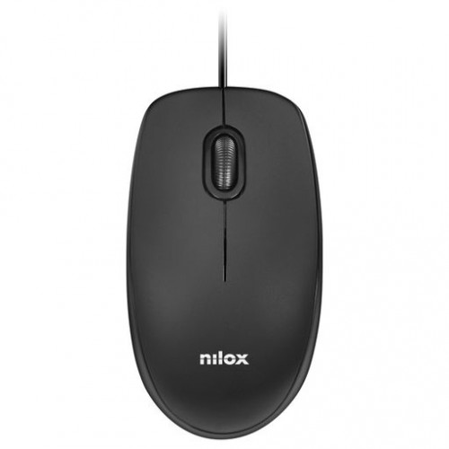 Ratón NILOX Óptico USB-A 1600dpi...