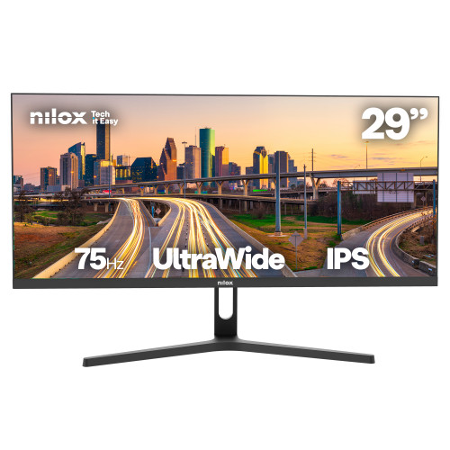Monitor NILOX 29" LED IPS 2K QHD 75Hz...