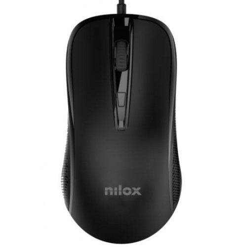 Ratón NILOX Óptico USB-A 2400dpi...