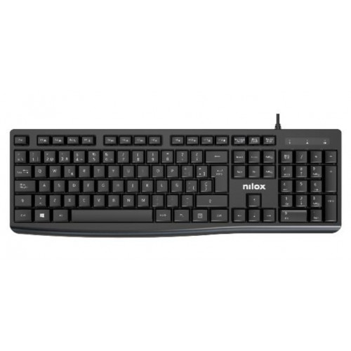 Teclado NILOX USB 1.5m Español Negro...