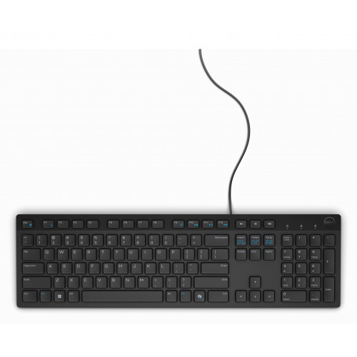 Teclado Dell KB-216 QWERTY USB Negro...
